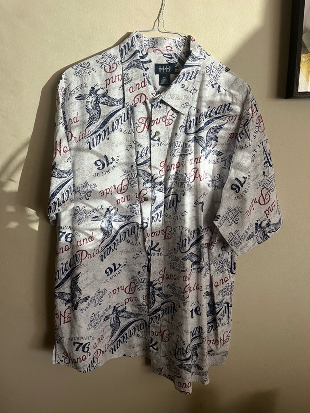 Harbor Bay Spirit of 76 Short-Sleeve Button-Down